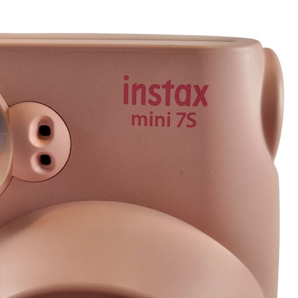 Fujifilm Instax Mini 7S Pink Instant Film Camera With Case Album Bundle - Picture 9 of 16